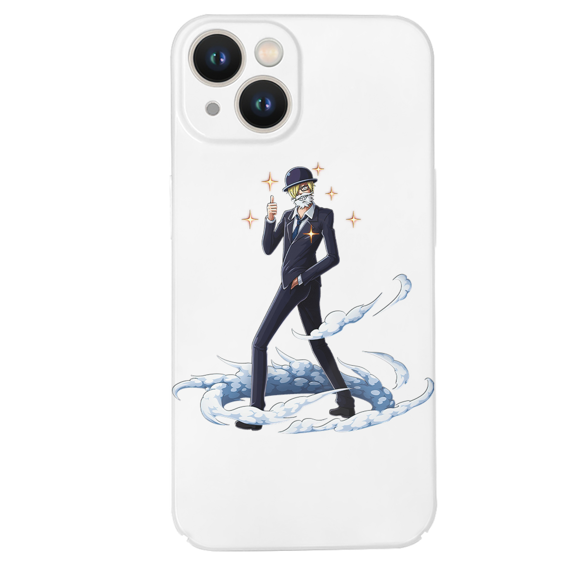 （画像用） ワンピース サンジ ONE PIECE Sanji 【iPhone 14シリーズ対応】ハードケース